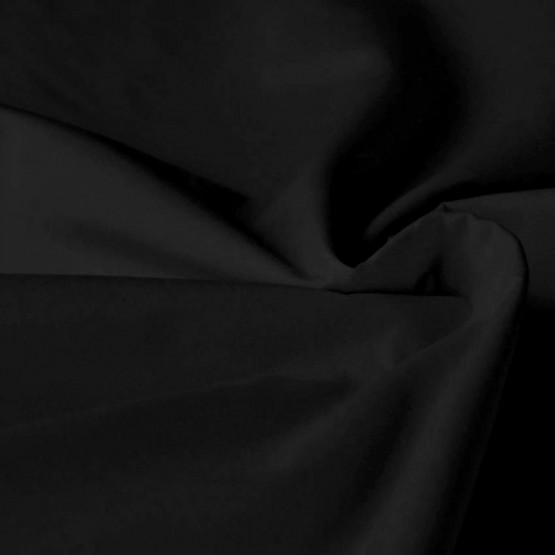 Tecido Tricoline Canvas Preto 70% Algodão/30% Poliester 150grm/m2