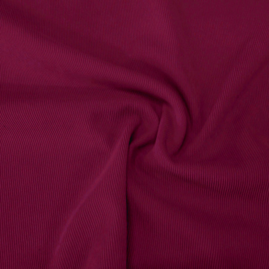 Tecido Veludo Cotelê Pink/Ameixa c/Elastano 16canais Larg.145cm 80%Poliester17%Poliamida3%Elastano.Conserv1-N/2-2/3-2/5-3/6-1