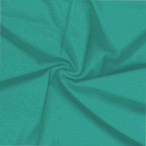 Malha Viscolycra Lisa Verde Malaquita Larg.160cm 63%Poliester/32Viscose/5%Elastano * Preço por metro