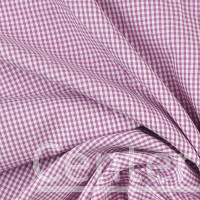 Tecido Tricoline Xadrez Vichy 1xm Rosa Pink Larg 150cm 100%algodão