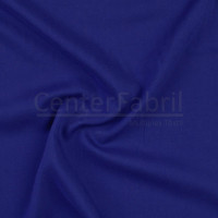 Tecido Viscose Lisa Azul Royal Bic Escuro Larg140cm 100%Viscose 92gr/m2.Conserv1-N/2-2/3-2/5-3/6-1