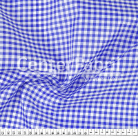 Tecido Xadrez Poly Picnic 10x10 Azul 0,5cm Largura 140cm 100%Poliester. Conserv1-I/2-2/3-3/4-3/6-1/4-1