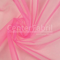 Tule Shine Leve Brilho Rosa Pink Largura 3,20mt 100%Poliester 15gr/m2. Promo de R$12,90 por