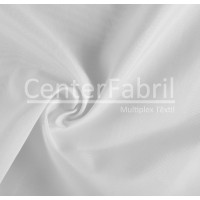Tecido Tergal Verão Branco Larg.150cm  100% Poliester 180gr/m2 - Preço por metro