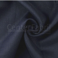 TECIDO LINHO MARINHO LARG 137CM 100% LINHO PARA CALCA E BLAZER 196GR/M2
