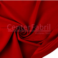 Tecido Crepe Pascally Vermelho Larg 150cm 100%Poliester 220gr/m2.Conserv1-N/2-2/3-2/5-3/6-1
