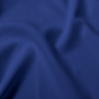 Tecido Crepe Royalle Azul Bic Larg 150cm 100%Poliester 136gr/m2