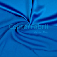 Tecido Crepe Romain Acetinado Azul Bic(Royal) Larg 147cm 100%Poliester 210gr/m2.Conserv1-N/2-2/3-2/5-3/6-1