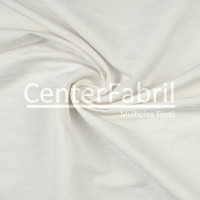 Tecido Bengaline Alfaiataria Linen Off White Lg 145cm 70%Viscose 25%Poliamida 5%Elastano - no urdume