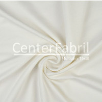 Tecido Moletinho Zen Off White Larg 175cm 97%Viscose 3%Elastano 290gr/m2 * Preço por Metro