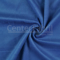 Tecido Pelúcia Velboa Azul Royal Largura 140cm 100%Poliester 185gr/m2. Preço por metro.promo de $19,80 por