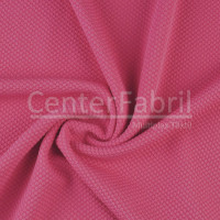 Malha Piquet  Viena Rosa Pink Largura 150cm 97%Poliester.3%Elastano -326gr/m2- preço por metro