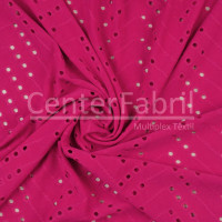 Tecido Malha Laise Pink Largura 150cm 92%Poliester 8%Elastano 210gr/m2. Venda por metro