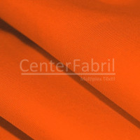 Tecido Brim Sarja Pesado Laranja Cenoura Profissional Largura de 160cm 100% algodão - 260gr/m²