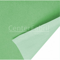 Tecido Metalizado Térmico p/ Tabua de Passar Verde (normal) Larg. 140cm 100% Algodão - Aluminizado