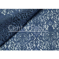 Tecido Renda Indy Blue Sabrina Larg 150cm 62%Algodão 38%Poliamida 110gr/m2. Conserv. 1-H/2-2/3-3/5-3/6-8