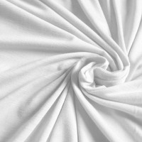 Malha Flamê Trend Branca p/Sublimação camiseta 96%Poliester/4%Elastano Lg.180cm 200gr/m2 - PREÇO POR METRO