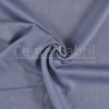 Tecido Panamá Hatter Fio50 Mescla Azul Larg 145cm  100% algodão 119gr/m2 - 1