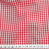 Tecido Tricoline Xadrez Vichy 8XM Vermelho Larg 150cm 100%algodão - 1