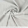 Tecido Tricoline Xadrez Vichy Cinza 9XM Larg 1,50m 100%algodão Ref 1034 1074 - 1