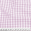 Tecido Tricoline Xadrez Vichy Lilas Lavanda 9XM Larg 1,50m 100%algodão Ref 1034 1082 - 1