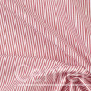 Tecido Tricoline Listrado Vermelho - D. Juan - Larg 150cm 100%Algodão - 1