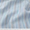 Tecido Cambraia de Linho Fio Tinto Listrada Larg 1,50mt 100%Linho ref.FTtop008/1- 125gr/m2 - 1