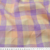 Tecido Cambraia de Linho Fio Tinto Xadrez Larg 1,50mt 100%Linho ref.FTtop 83/1- 125gr/m2 - 1