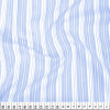 Tecido Tricoline Listrada Azul Maquinetada Larg1,47m 100%Algodão - 1