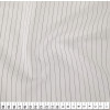 Tecido Tricoline Listrada Preto Fdo Branco Maquinetada Larg1,47m 100%Algodão - 1
