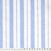 Tecido Tricoline Listrada Azul Maquinetada Larg1,47m 100%Algodão - 1