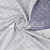 Tecido Chambray  Estampa Pois Marinho Larg 1,50m -100%Algodão. Conserv1-J/2-3/3-3/4-3/5-2/6-8/6-4 - 1