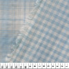 Tecido Algodão Xadrez Dupla Face Azul Lg 1,47m 100%algodão - 1