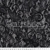 Tecido Renda Samanta Preto Larg 150cm 92%Poliamida/8%Elastano 133gr/m2. Conserv. 1-H/2-2/3-3/5-3/6-8 - 1