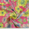 Tecido Gorgurinho Estampa Chitão Pink Larg150cm 50%Algodaõ 50%Poliester des8055c80 123gr/m2 - 1