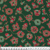 Tecido Tricoline Natal - Mini Guirlanda Verde - 100%algodão Preço por Metro - 1