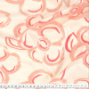 Tecido Tricoline Estamp Flor Vermelho Fdo Salmão CL Larg.147cm 100%Algodão Promo de R$26,90 por - 1