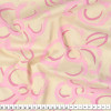 Tecido Tricoline Estampa Rosa Fdo Bege Larg.147cm 100%Algodão Promo de R$26,90 por - 1