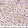 Tecido Tricoline Estampado Flores Miudas Azul fundo Rosa Larg 150mt 100% algodão - 1