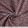 Tecido Tricoline Estamp Gold Fdo Marrom Floral Pequeno Rosa Larg 150cm 100%Algodao - 1