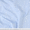 Tecido Tricoline Estampa Estrelas Brancas Fundo Azul Larg 1,47mt 100% algodão - 1