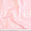Tecido Tricoline Estampa Coroa Fundo Rosa  Larg 1,47mt 100% algodão Preço por Metro -120gr/m²  - 1