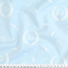 Tecido Tricoline Estampa Coroa Fundo Azul Larg 1,47mt 100% algodão Preço por Metro -120gr/m²  - 1