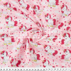 Tecido Tricoline estampa Unicornio Pink Fdo Rosa Larg 147cm 100% Algodão 120gr/m2 Preço por Metro - 1