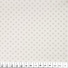 Tecido Tricoline EstampadoBolinha Cinza e fundo Gêlo Larg 1,47m-100%algodao hdtf - 1