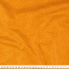 Tecido Tricoline Estampa Micro Coração Fundo Laranja Larg.150cm Comp.100% Algodão Preço por Metro -120gr/m²-LB,A2,S1,P3,LS5 - 1