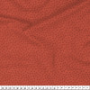 Tecido Tricoline Estampa Micro Coração Fundo Tijolo Larg.150cm Comp.100% Algodão Preço por Metro -120gr/m²-LB,A2,S1,P3,LS5 - 1
