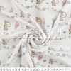 Tecido Tricoline Estampa Bambi com Folhas Largura 150cm 100%Algodão Conserv 1-I/2-2/3-2/4-1/5-2/6-1 - 1