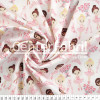 Tecido Tricoline Est Mini Bailarina Rosa  Largura 150cm -100%Algodão Conserv 1-I/2-2/3-2/4-1/5-2/6-1 - 1
