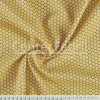 Tecido Tricoline Estampa Colmeia Amarelo Largura 150cm 100%Algodão Conserv 1-I/2-2/3-2/4-1/5-2/6-1 - 1